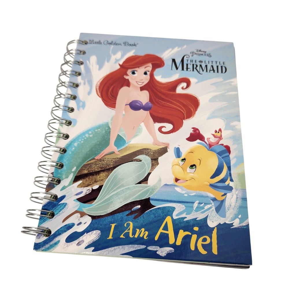 Disney Princess The Little Mermaid Ariel I Am Ariel Spiral Notebook Journal book